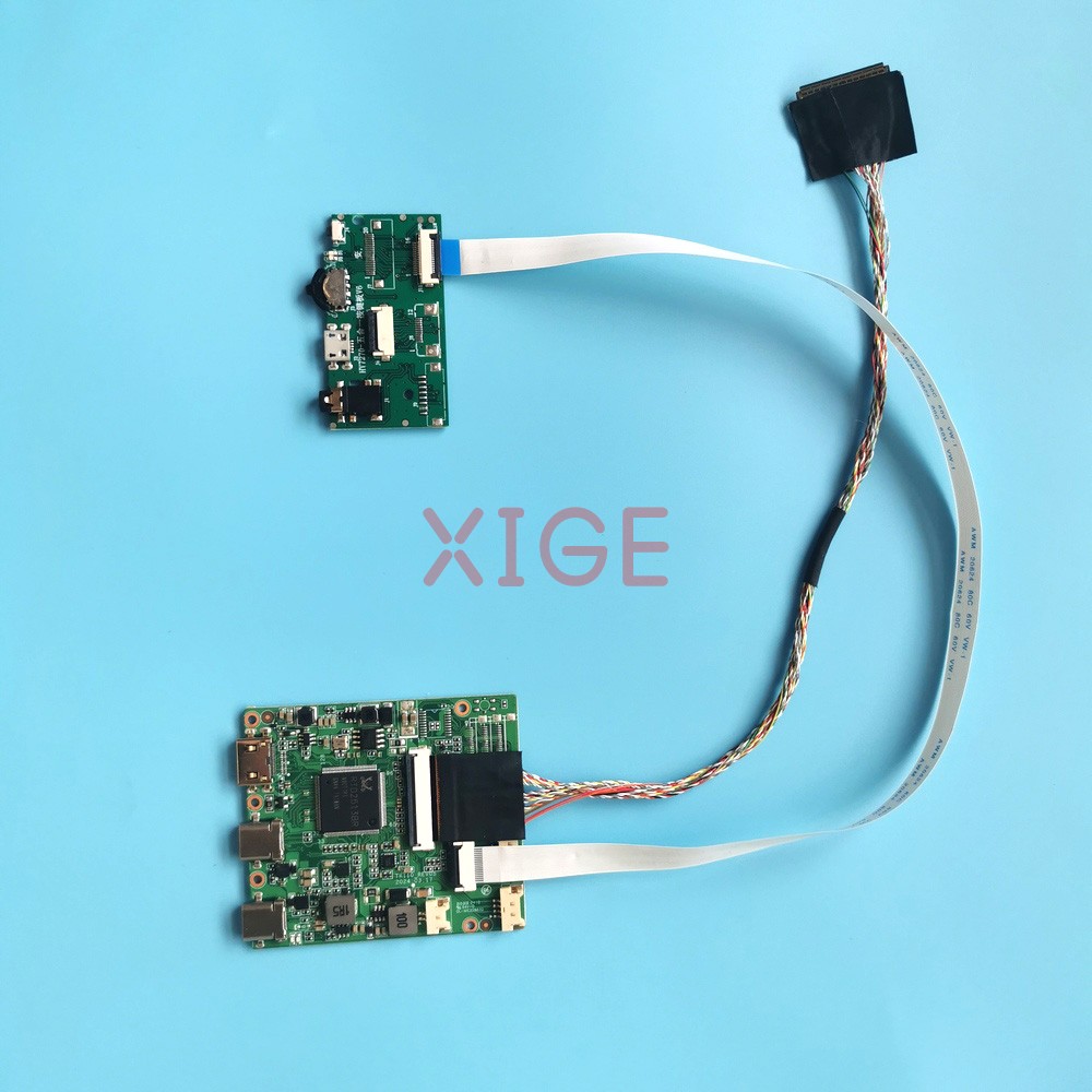 Microcontroller Kit - 적합 LP140WH1(TL)-TLA1/TLC6/TLD6/TLE2 40핀 LVDS TYPE-C 미니