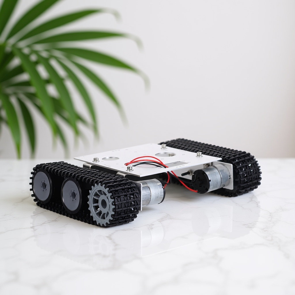 Stem Robotics Kit - 금속 로봇 탱크 섀시 키트 -