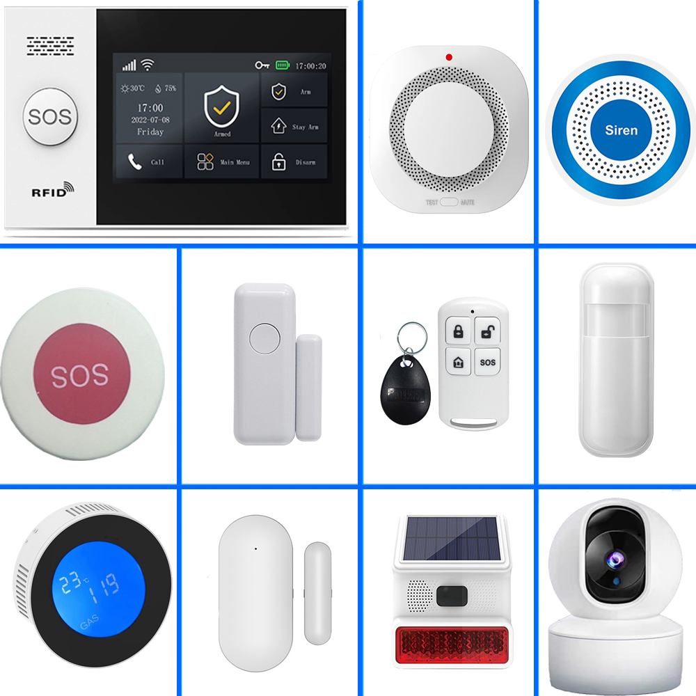 Smart Home Automation Kit - PGST 4G Tuya 스마트 홈 경보