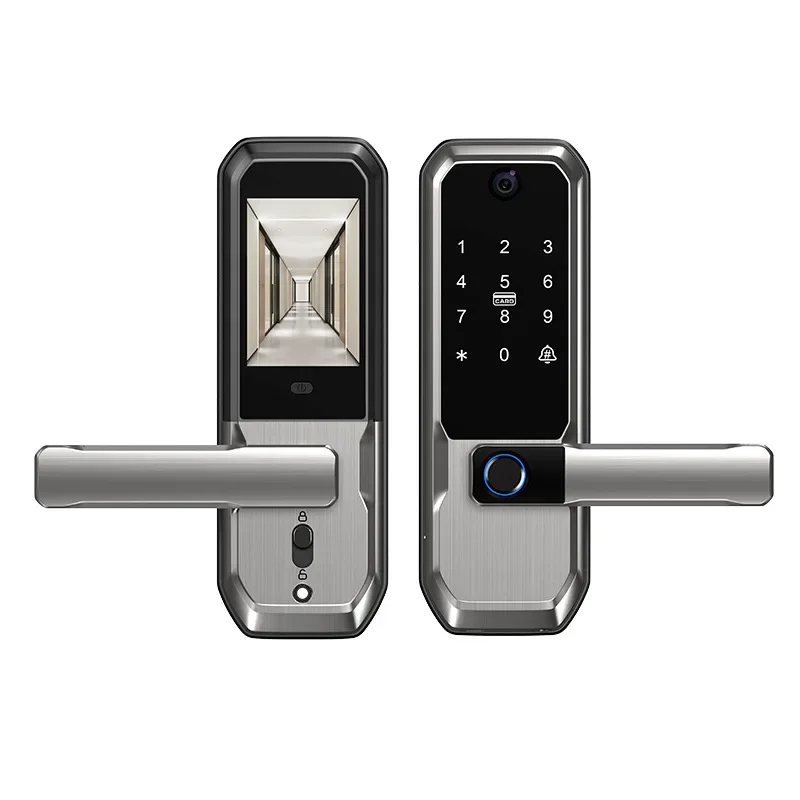 투야 와이파이 스마트 도어락, 피프홀 카메라 내장, 싱 - Smart Door Lock Wifi 리뷰 및 가격
