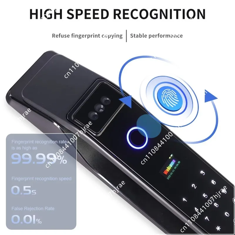 얼굴 인식 기능이 있는 디지털 스마트 도어락, Wi-F - Smart Door Lock Wifi 리뷰 및 가격