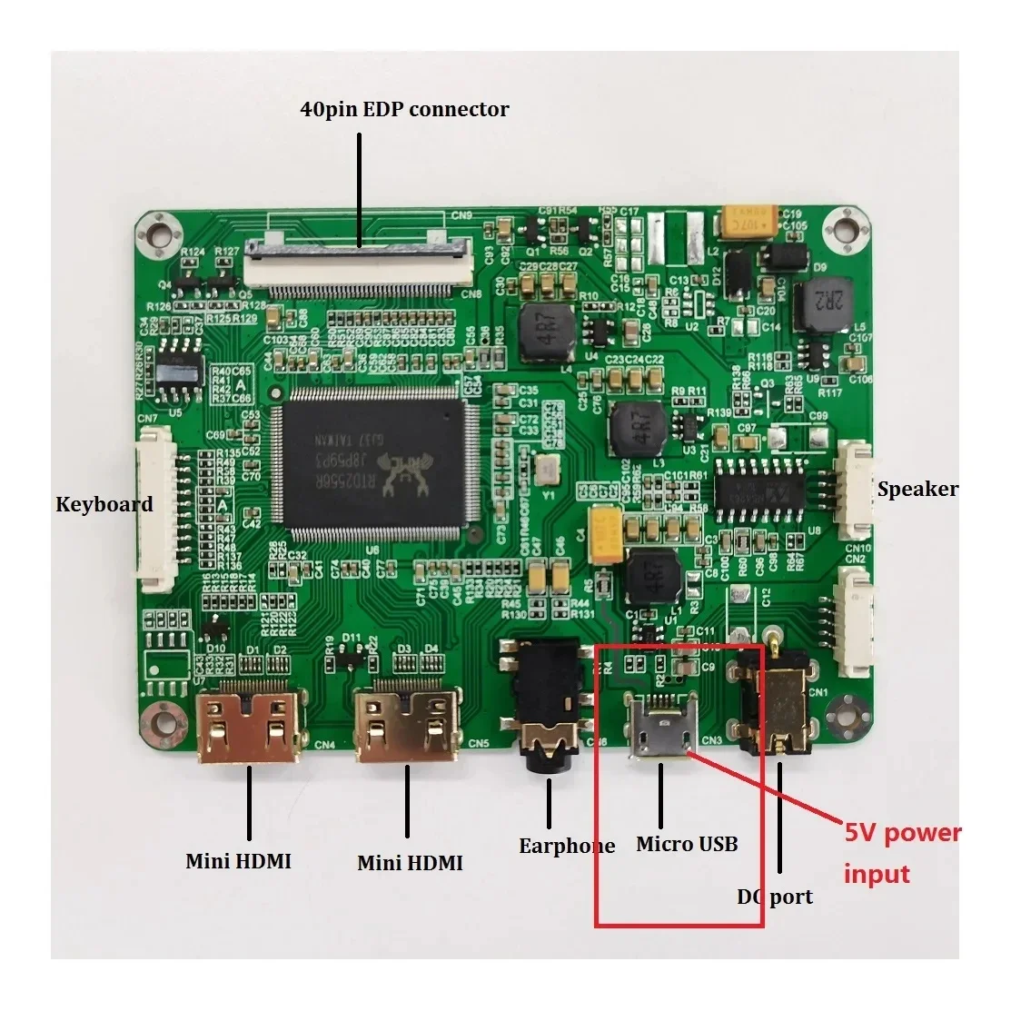 EDP ​​컨트롤러 보드 미니 HDMI 호환 키트(2개 - Microcontroller Kit 리뷰 및 가격