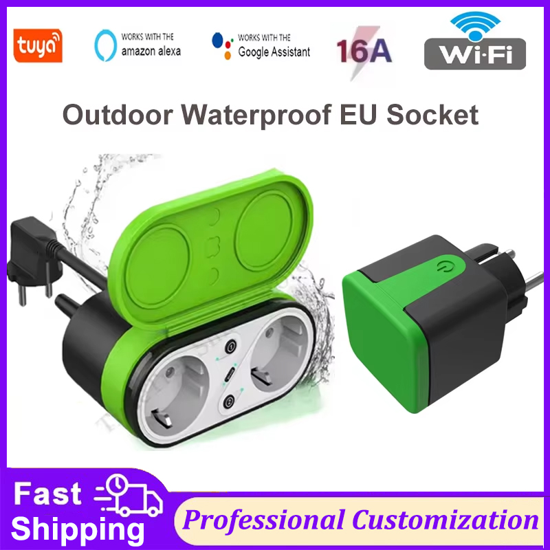 투야 EU 16A 와이파이 스마트 실외 플러그 스위치  - Wifi Smart Plug 리뷰 및 가격
