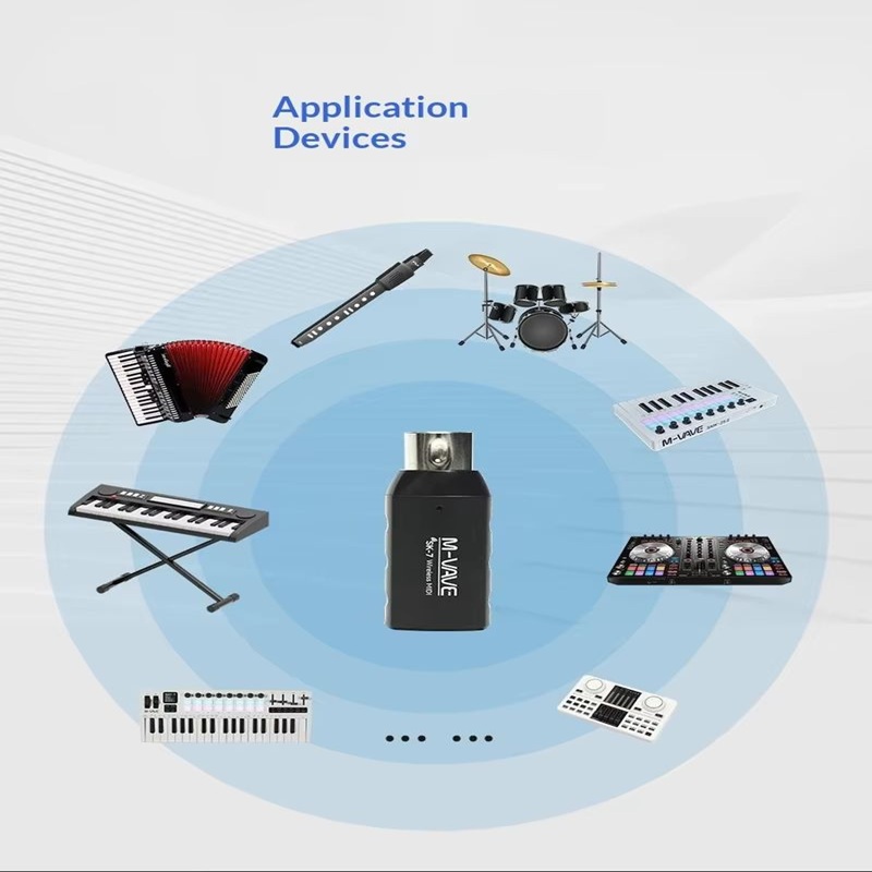 M Vave Sk7 무선 MIDI 어댑터, 전자 악기를 - Electronics Project Kit 리뷰 및 가격
