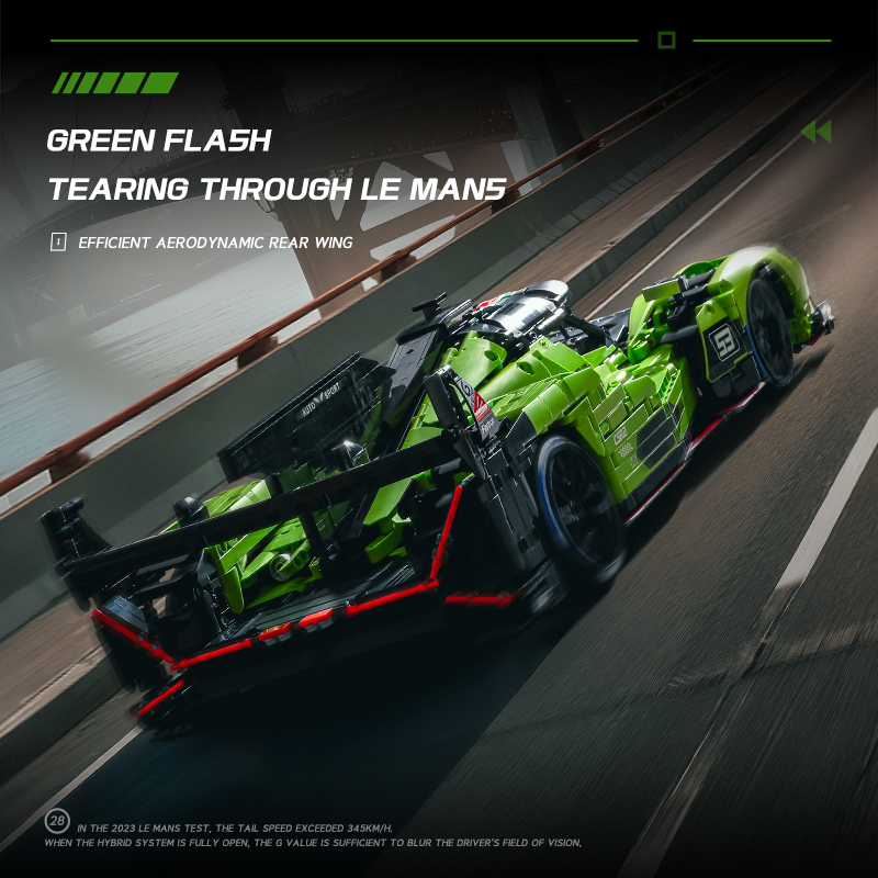 MOC 람보르기니 SC63 WEC 및 IMSA 챔피언십 - Stem Robotics Kit 리뷰 및 가격