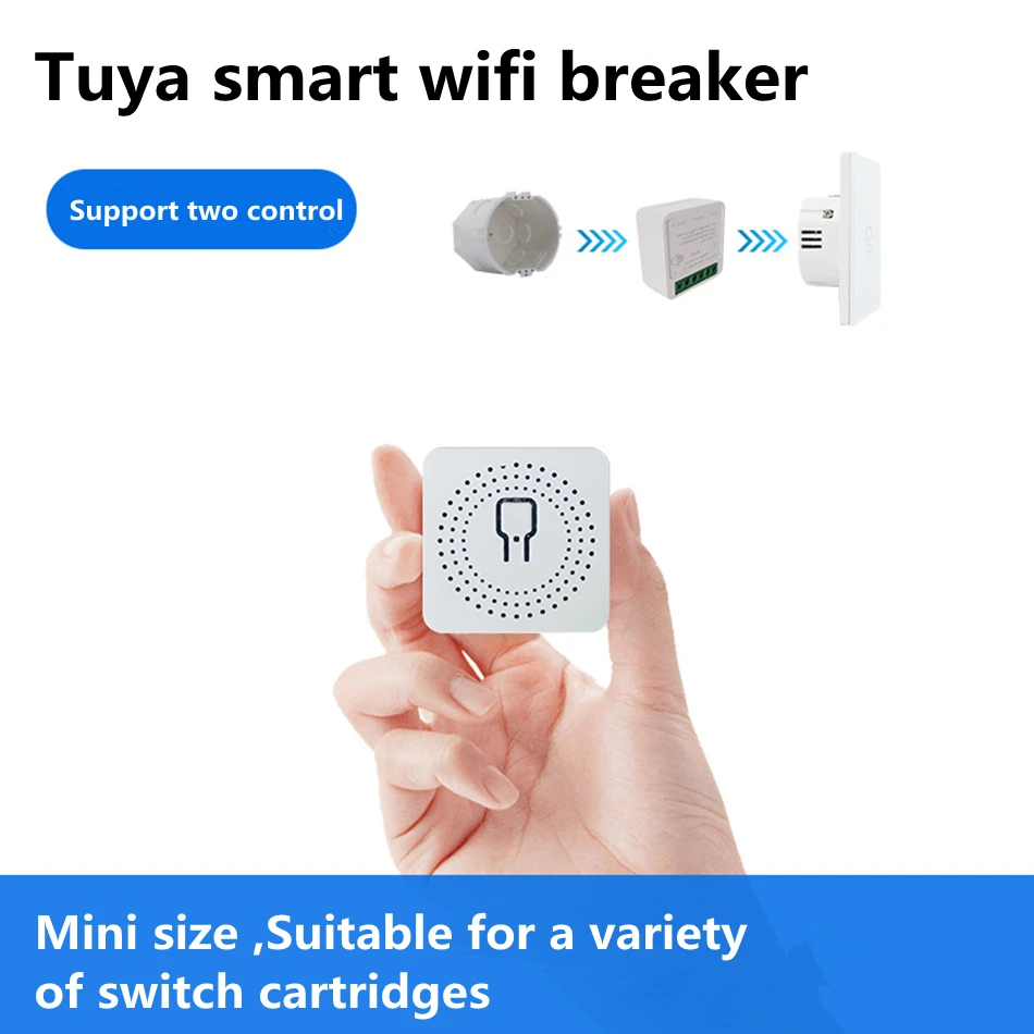 16A 양방향 제어 DIY WiFi 미니 스마트 라이트 - Smart Light Switch Wifi 리뷰 및 가격