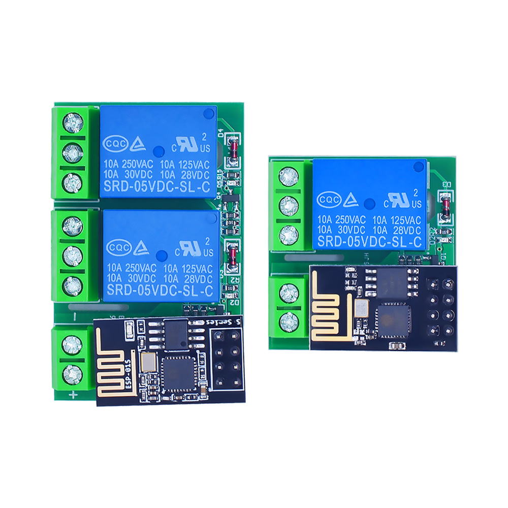 듀얼 채널 WIFI 릴레이 모듈 ESP-01, 릴레이  - Esp8266 Relay Module 리뷰 및 가격