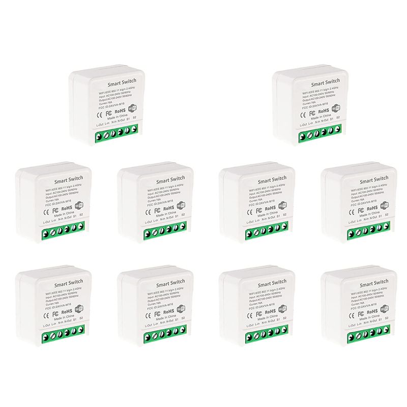 10X 미니 스마트 와이파이 릴레이 스위치, DIY 타 - Smart Light Switch Wifi 리뷰 및 가격