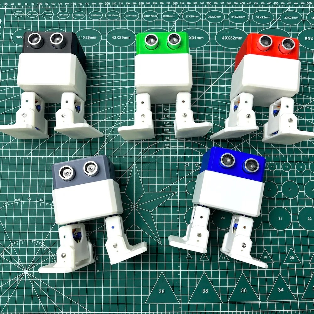 3D 프린팅으로 제작된 이족 보행 로봇 키트, 초음파  - Sensor Kit Arduino 리뷰 및 가격
